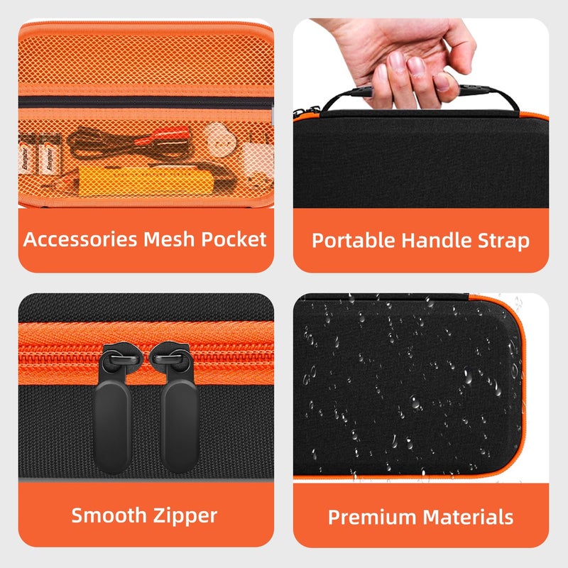 HESPLUS Storage Case for Klein Tools Circuit Breaker Finder Electric Tester & Outlet Repair Tool Kit & RT250 GFCI Outlet Tester and Accessories Electrical Tools Storage Organizer Bag (Case Only) - Image 4